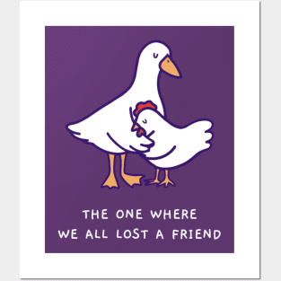 The One Where We All Lost a Friend Posters and Art